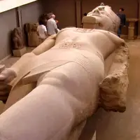 4گوشه دنیا/ کشف نیمه گم‌شده یک مجسمه افسانه‌ای در مصر