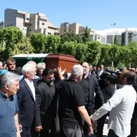 مراسم تشییع پیکر مرحوم مسعود اسکویی