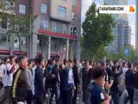 هواداران رئال مادرید در حال جمع شدن در خیابان‌های شهر برای برگزاری جشن قهرمانی در لالیگا