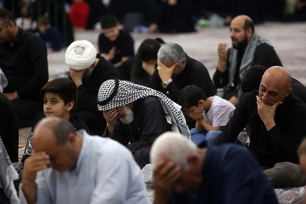 عزاداری عرب زبانان مقیم قم در شام شهادت امام جعفر صادق(ع)