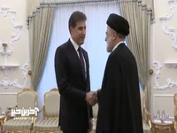 دیدار رئیس اقلیم کردستان عراق با رئیس‌جمهور