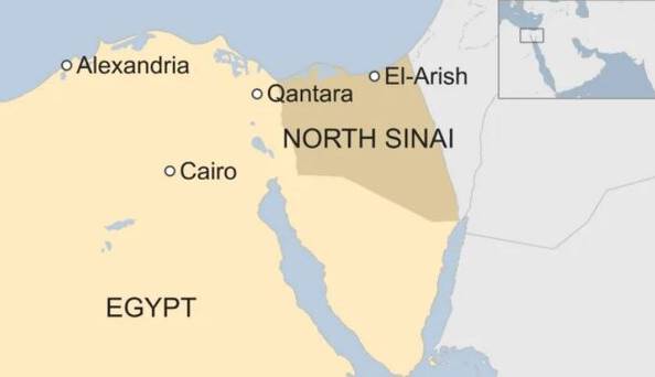 مصر سطح آماده‌باش را در شمال سینا افزایش می‌دهد