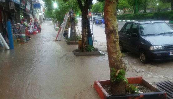 هشدار هواشناسی نسبت‌به وقوع سیلاب و آبگرفتگی معابر در استان اردبیل