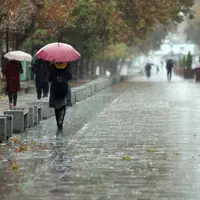 ثبت ۲۵ میلیمتر بارش در شهر پری استان زنجان
