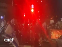 معترضان صهیونیست در حیفا به خیابان آمدند