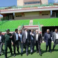ورزشگاه ۱۵ هزار نفری خرم‌آباد در آستانه افتتاح با حضور رئیس‌جمهور