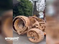 تا به حال خودروی چوبی دیده اید؟