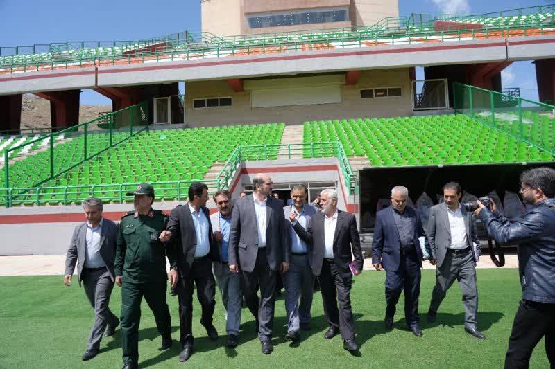 ورزشگاه 15 هزار نفری خرم‌آباد در آستانه افتتاح با حضور رئیس‌جمهور