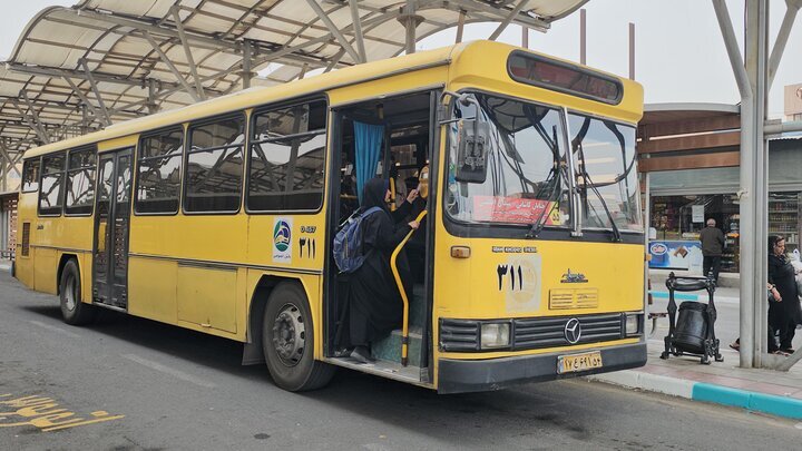 خروج اتوبوس‌های با عمر بالا از ناوگان شهری یزد