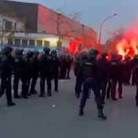 درگیری فرانسوی‌ها با پلیس پس از حذف پی‌اس‌جی 