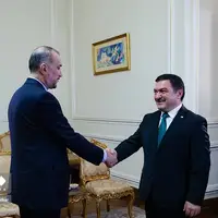 عکس/ دیدار معاون وزیر امور خارجه تاجیکستان با امیرعبداللهیان