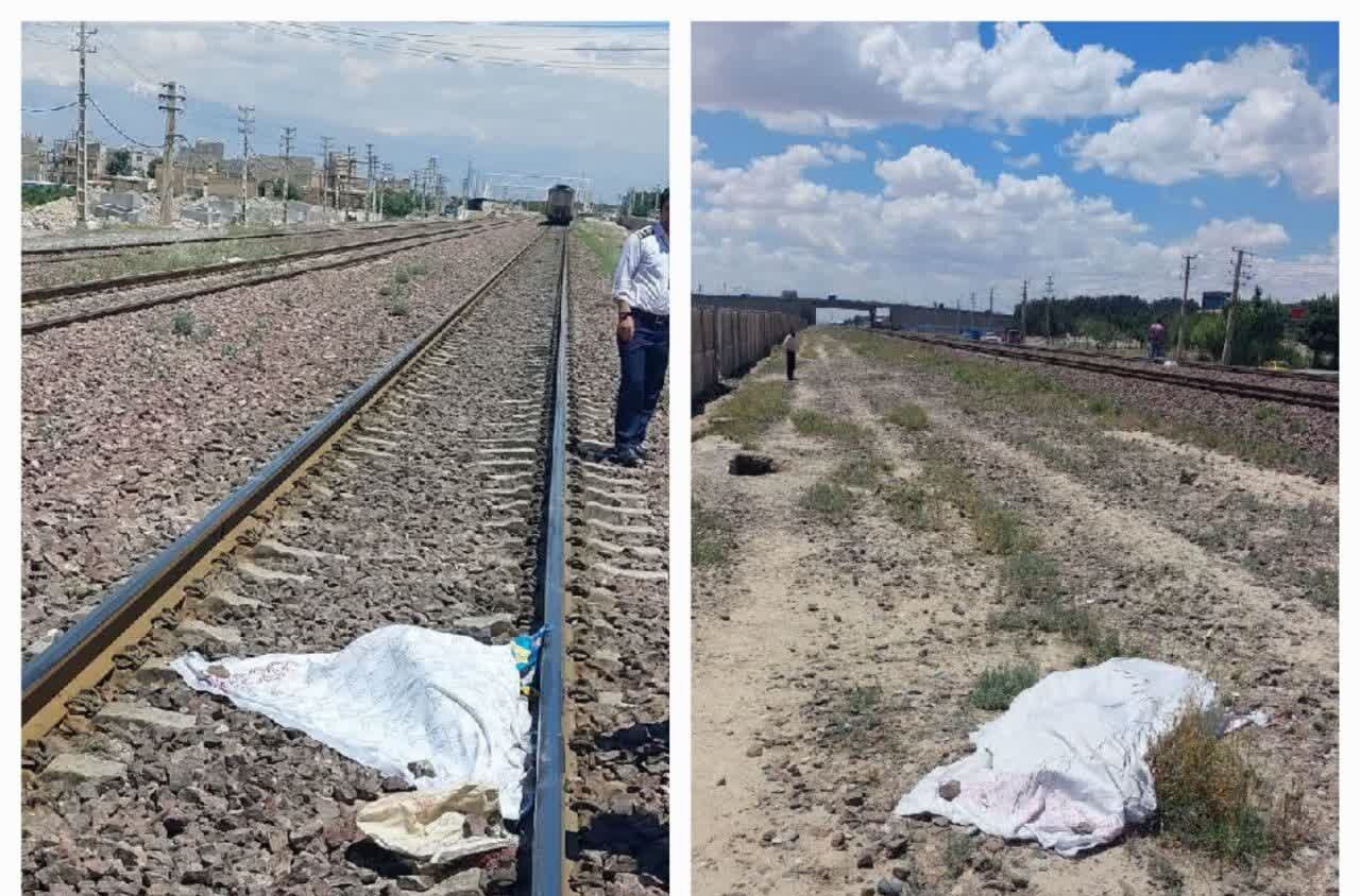 فوت مادر و فرزند 10 ساله در پی برخورد با قطار