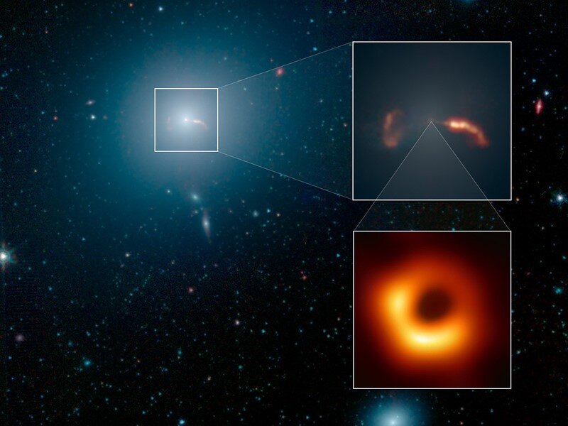 تصویر روز ناسا؛ معروف‌ترین سیاهچاله جهان