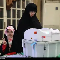 عکس/ دور دوم انتخابات مجلس شورای اسلامی در مسجد لرزاده