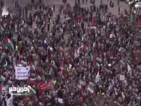 تظاهرات مردم سوئد در دفاع از غزه