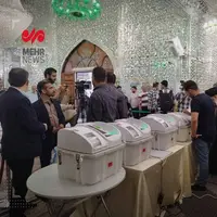 عکس/ صف رای گیری دور دوم انتخابات در امامزاده صالح (ع) تهران