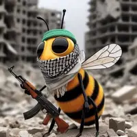 کاریکاتور/ حمله زنبورها به سربازان اشغالگر صهیونیست