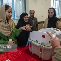 عکس/ رای‌گیری مرحلهٔ دوم انتخابات مجلس در مازندران