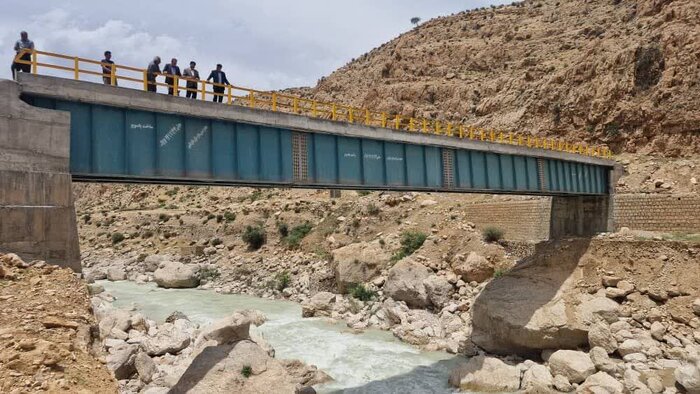 احداث پل بر روی رودخانه شاهبهرام باشت و خروج روستای نیمدور از بنبست