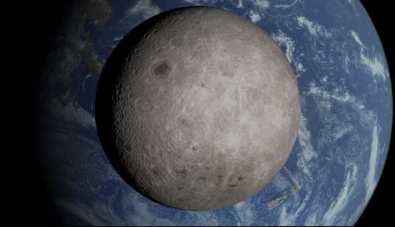 یک طرف ماه هرگز از زمین قابل مشاهده نیست