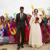 عکس/ جلوه هایی زیبا از مراسم عروسی در خانواده های عشایری استان فارس