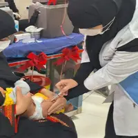 آغاز ایمن‌سازی کودکان زیر یک سال در سیستان و بلوچستان با تزریق واکسن پنوموکوک و روتاویروس