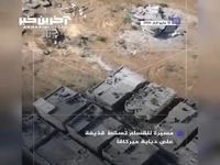 هدف قرار دادن تانک‌های اسرائیلی توسط گردان‌های القسام