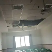 مصدومیت ۱۱ دانشجوی دانشگاه رازی کرمانشاه در پی ریزش سقف کلاس