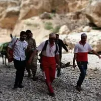 نجات جان پیرزن ۷۰ ساله در ارتفاعات روستای پاکل