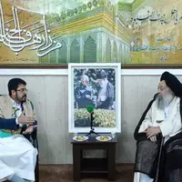 عکس/ دیدار سفیر یمن با آیت‌الله موسوی جزایری