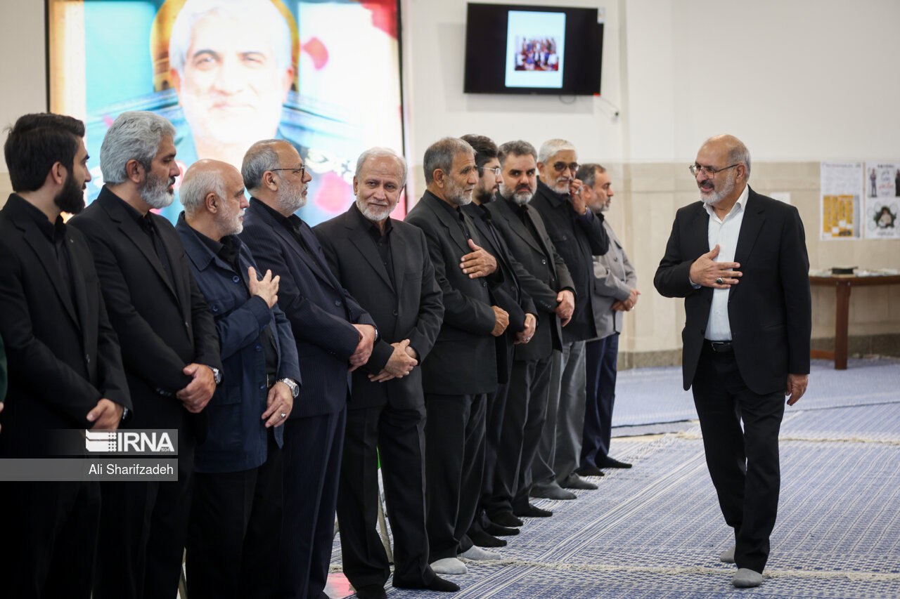 مراسم چهلمین روز شهادت سرلشگر «محمدهادی حاجی رحیمی»