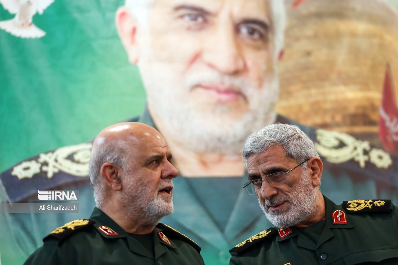 مراسم چهلمین روز شهادت سرلشگر «محمدهادی حاجی رحیمی»