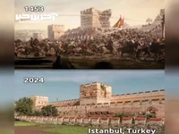 مقایسه وضعیت فعلی مکان‌های باستانی با آنچه در گذشته به نظر می‌رسیدند