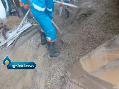 فیلم باورنکردنی از میزان تگرگهایی که وارد منازل در مشهد شده است!