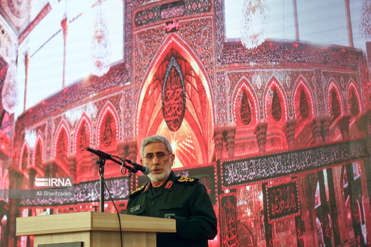 مراسم چهلمین روز شهادت سرلشگر «محمدهادی حاجی رحیمی»