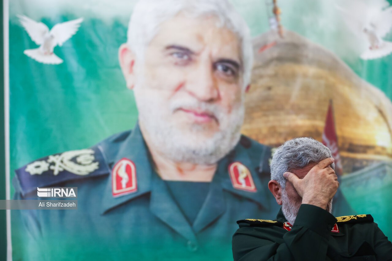 مراسم چهلمین روز شهادت سرلشگر «محمدهادی حاجی رحیمی»