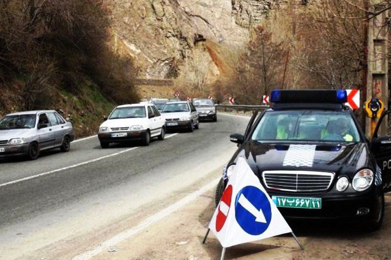 تردد در محورهای چالوس و آزادراه تهران-شمال یکطرفه شد
