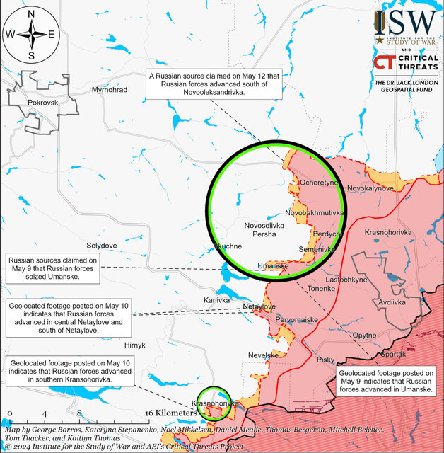 ماجرای پیشروی برق‌آسای روسیه در جبهه شمال اوکراین