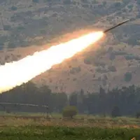 اصابت چند موشک و راکت به جنوب جولان اشغالی سوریه