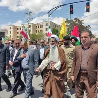 ابراز انزجار مردم بام ایران از جنایت‌های رژیم صهیونیستی