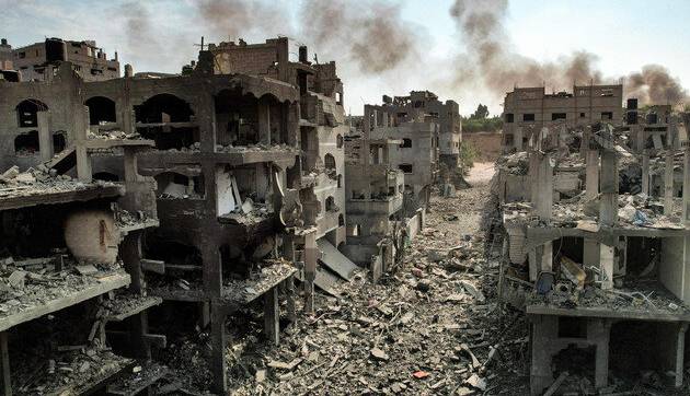 حملات رژیم صهیونیستی به مناطق مختلف غزه