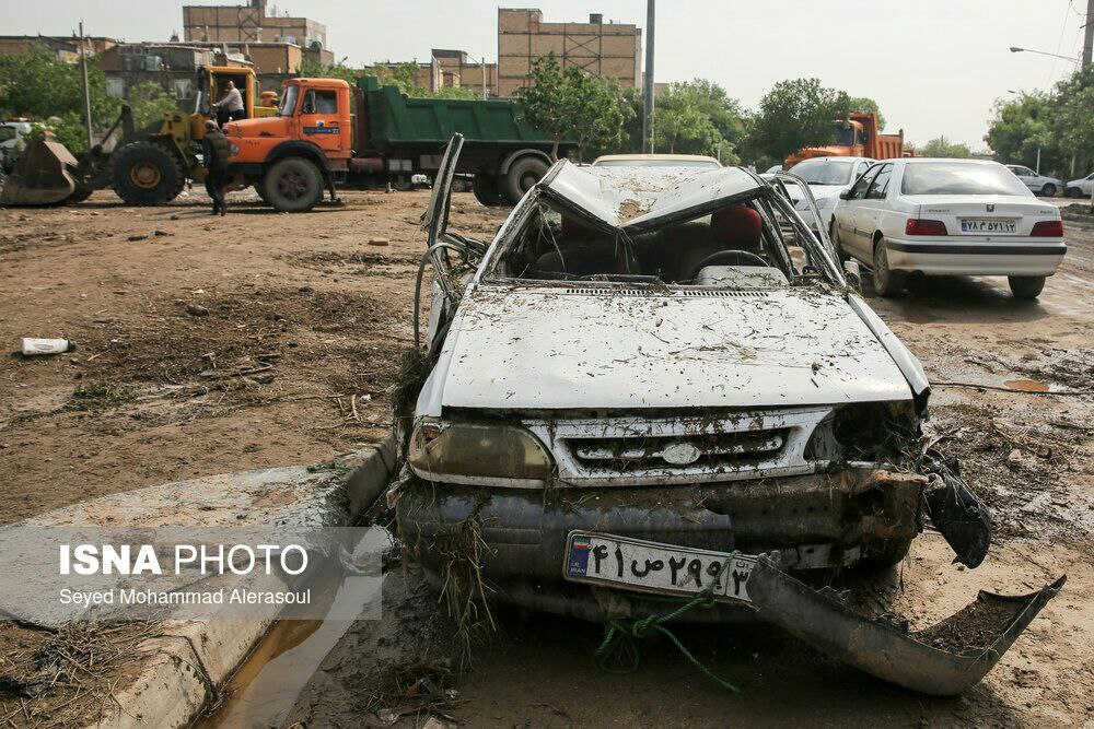عکس/ خسارت سیل اخیر در مناطق مختلف مشهد
