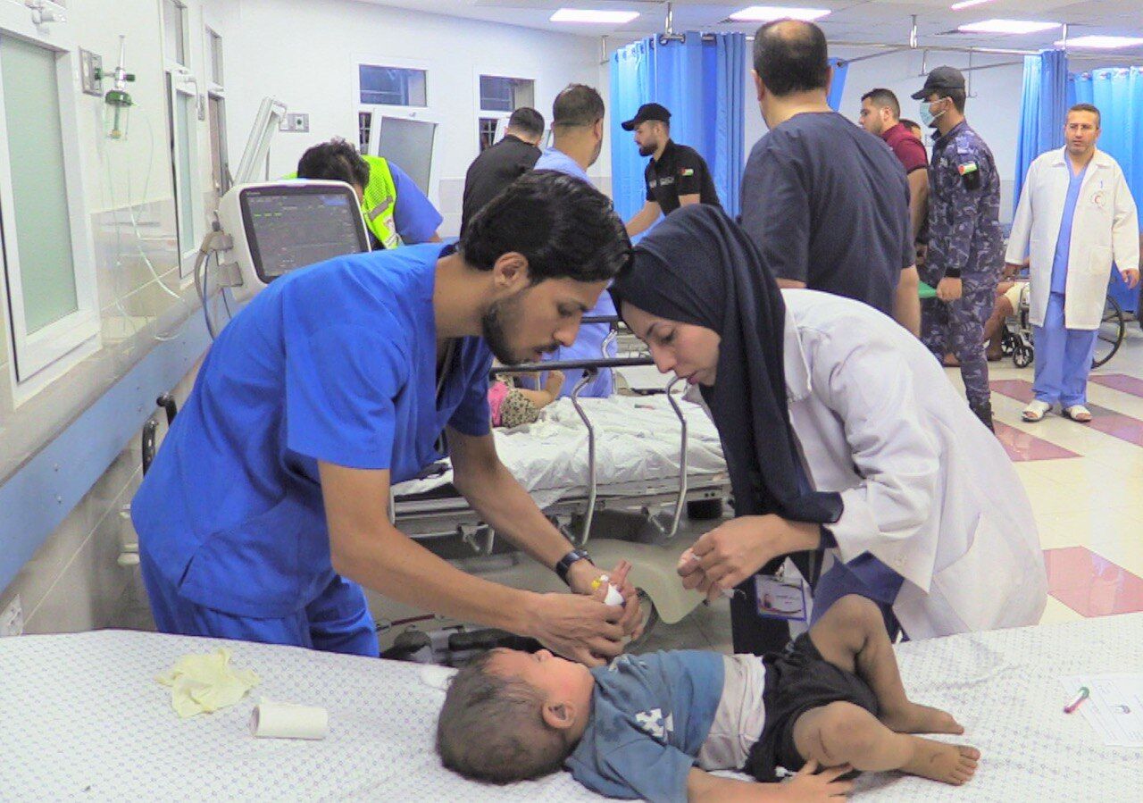 وضعیت سخت بیماران فلسطینی در سایه حملات اسرائیل