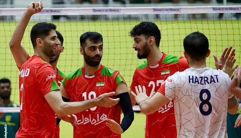 ستاره‌های والیبال ایران و برزیل رفیق شدند