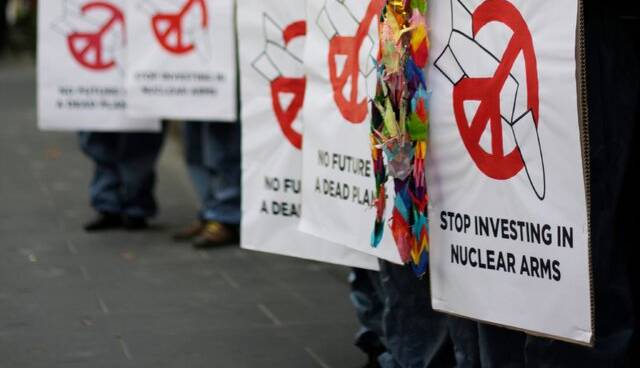 اعتراض مقام‌های هیروشیما و ناگازاکی علیه آزمایش اتمی آمریکا