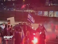 معترضان خیابان‌ها در تل آویو بستند