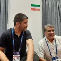 حضور مرد ۶ مداله کشتی جهان در اردوی تیم غلامرضا محمدی