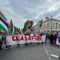 تظاهرات گسترده در لندن برای اعلام همبستگی با غزه و درخواست توقف فوری جنگ