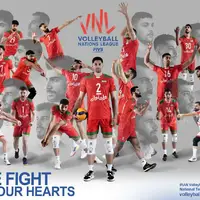 طرح/ پوستر تیم ملی والیبال ایران در آستانه شروع لیگ ملت‌ها