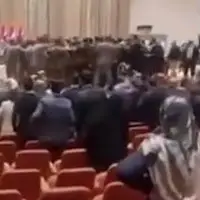 درگیری در پارلمان عراق!